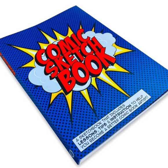 Comic Sketch Coloring Book - Piccadilly: Creative Drawing for Teens - Picture 1 of 7